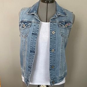 Hollister Denim Vest